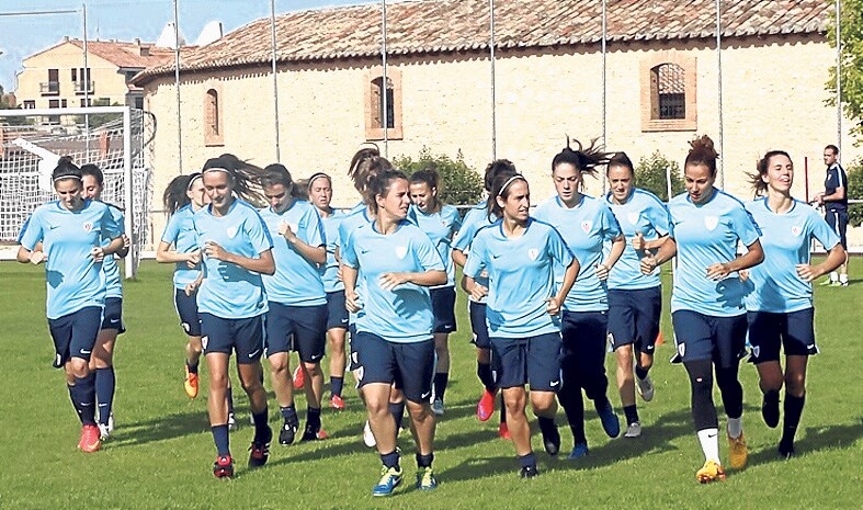 Sesión de entrenamiento en El Burgo de Osma.