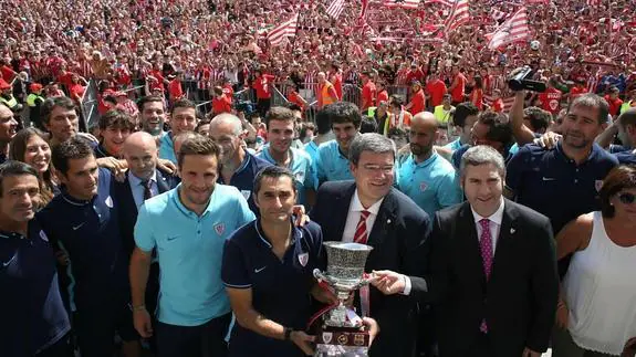 Valverde rompió una sequía de títulos de 31 años con la Supercopa de España.