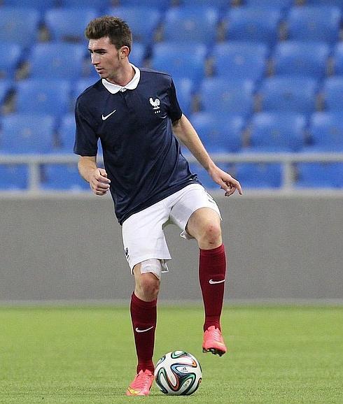 Laporte, con la selección francesa.