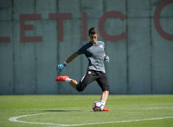 Kepa se ha quedado fuera de la lista para Gijón.