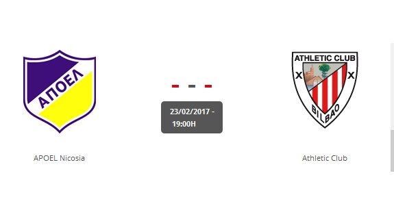 Apoel - Athletic en directo online: horario del partido.