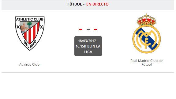 Athletic - Real Madrid: horario y TV