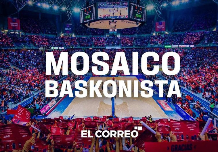 EL CORREO organiza un mosaico en el Buesa para el Baskonia-Barcelona