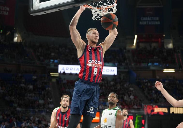 Sedekerskis, el mejor de la derrota del Baskonia ante el Joventut