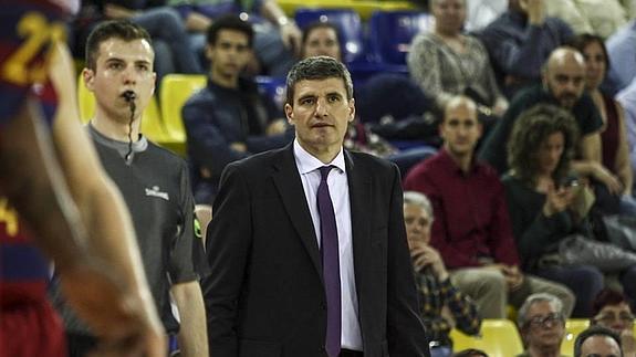 Perasovic, en el encuentro del Palau. 