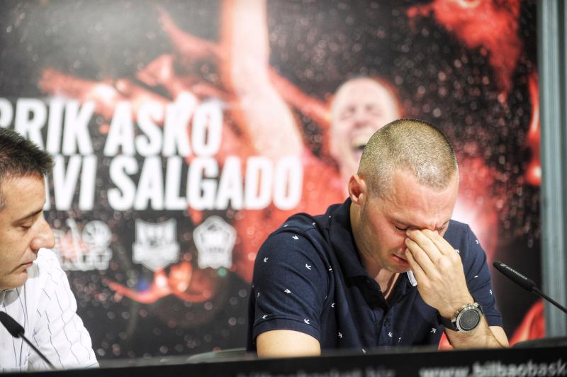 Fotos: Javi Salgado se despide del baloncesto profesional