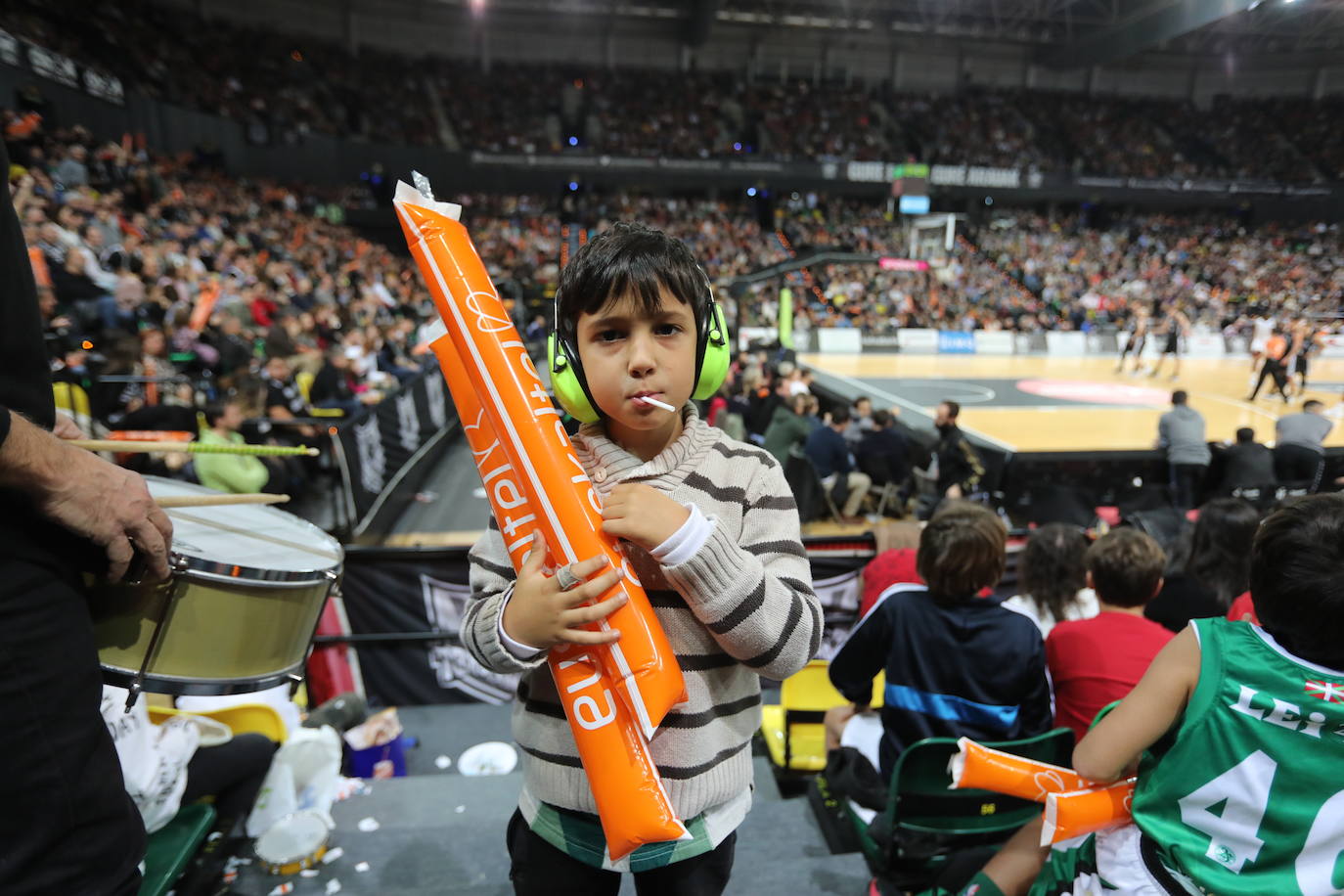 Fotos: La afición impulsa al Bilbao Basket hacia la victoria