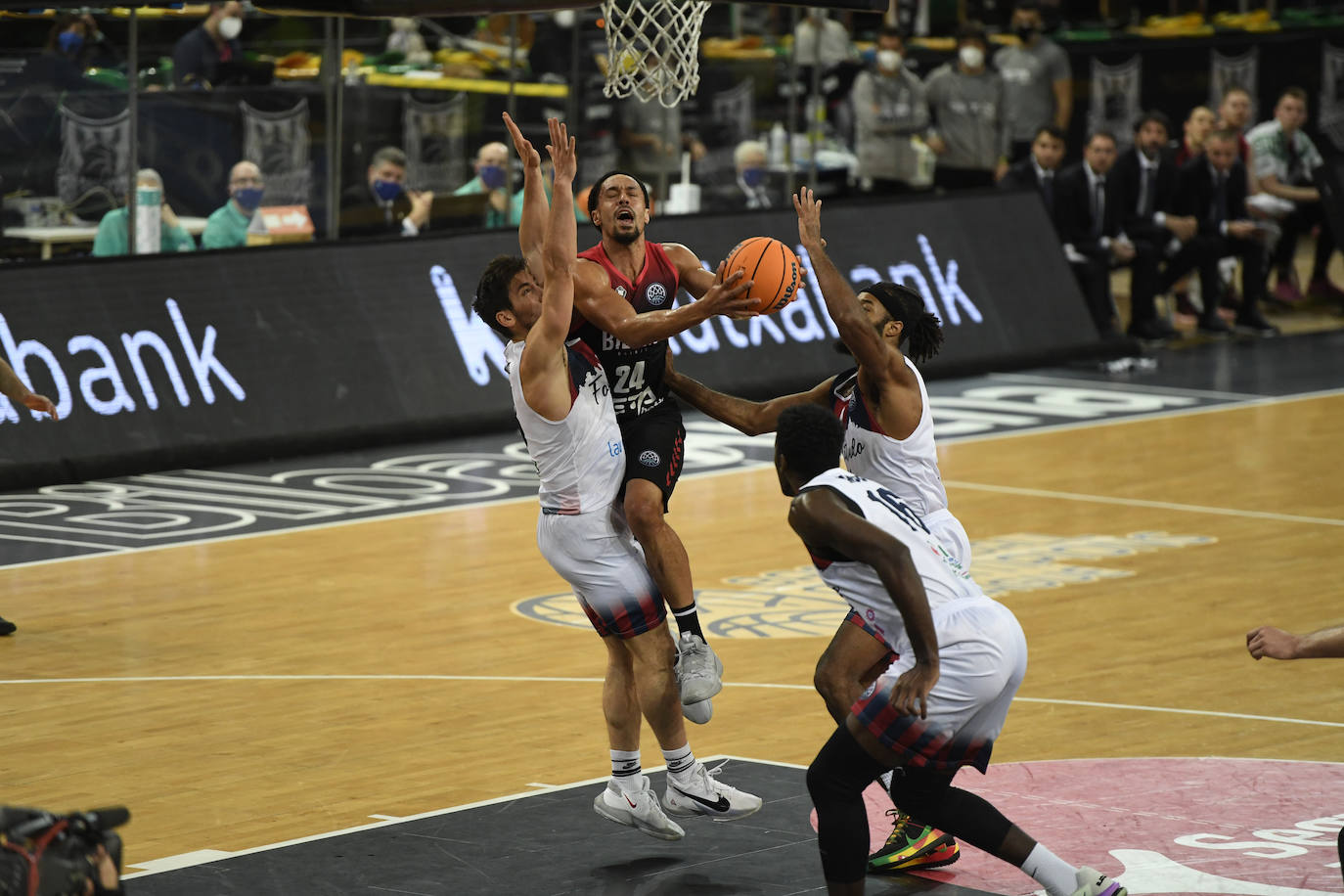 Las mejores imágenes del Bilbao Basket - Fortitudo Bolonia