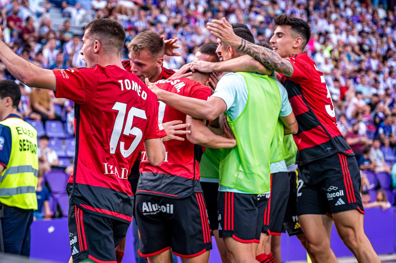 Las mejores imágenes del Valladolid-Mirandés