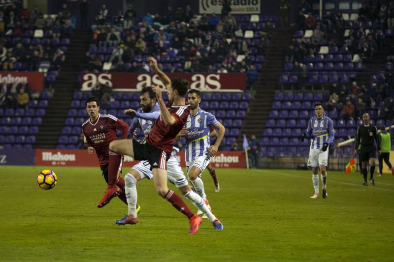 El Valladolid arrolla al Mirandés