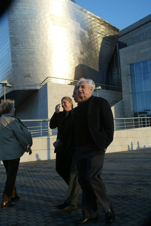 Frank Gehry, arquitecto del Museo Guggenheim de Bilbao