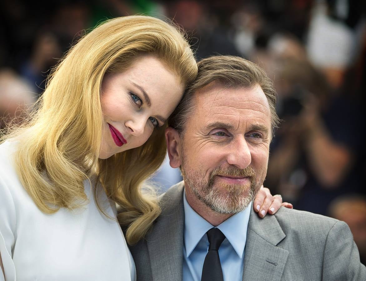 Nicole Kidman junto al actor Tim Roth.