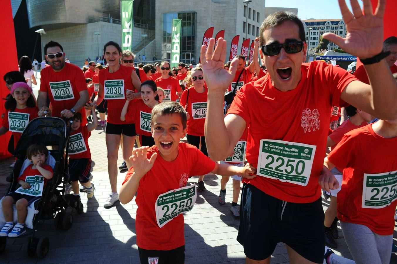 Las mejores imágenes de la III Carrera Familiar de Bilbao