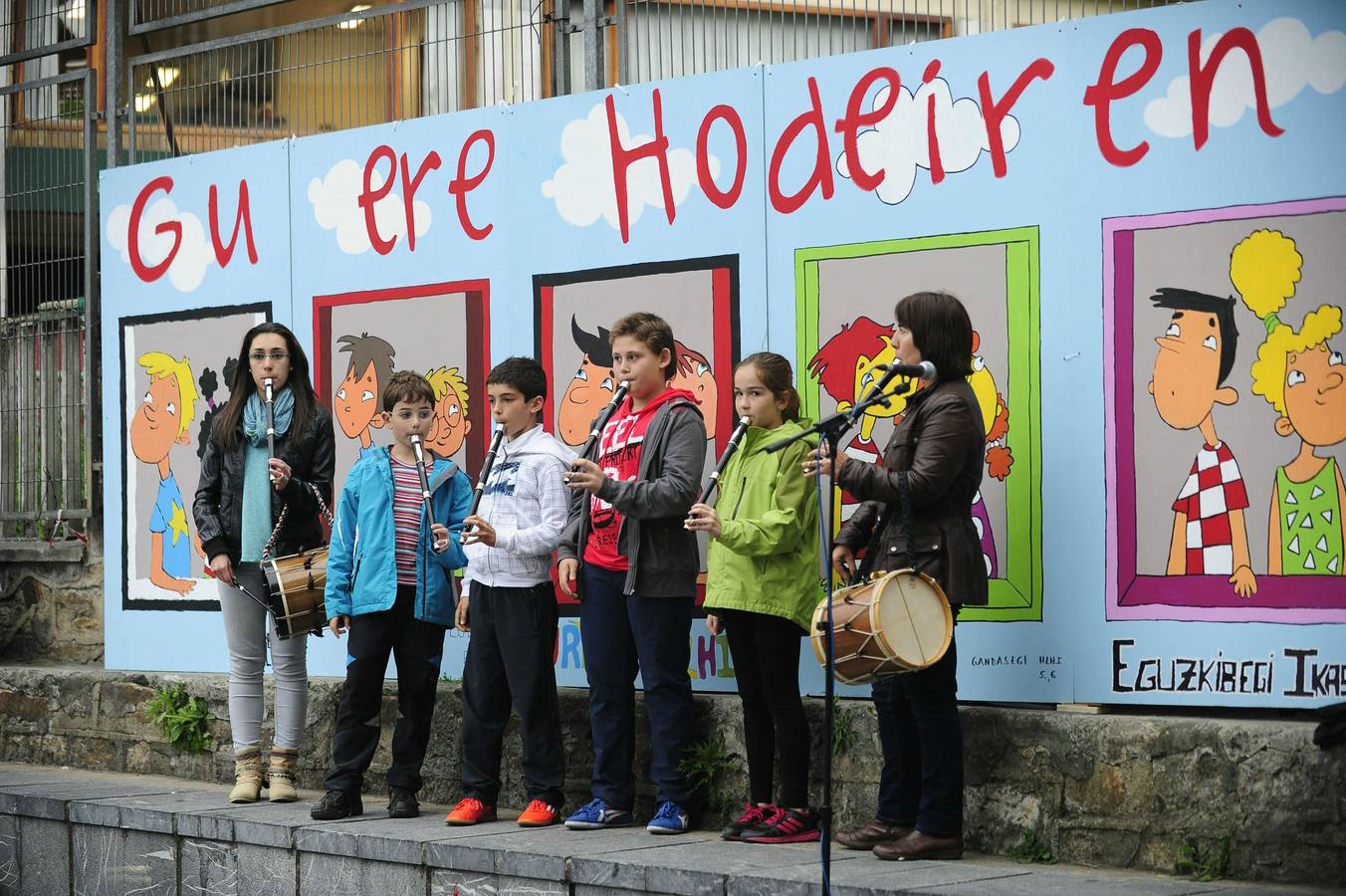 Concentración por Hodei Egiluz tras siete meses desaparecido