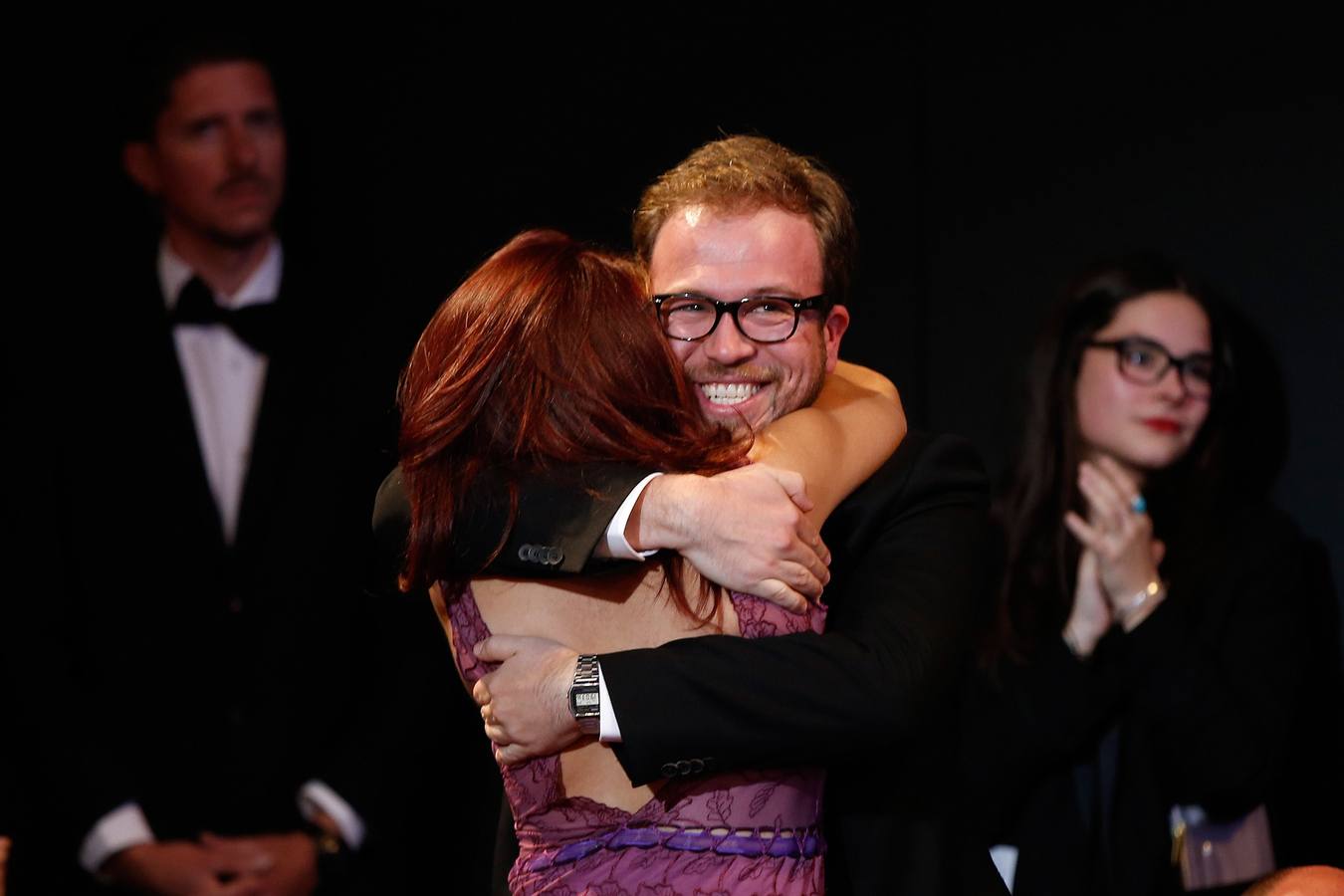 Clement Trehin-Lalanne tras recibir un premio especial por 'Aissa'