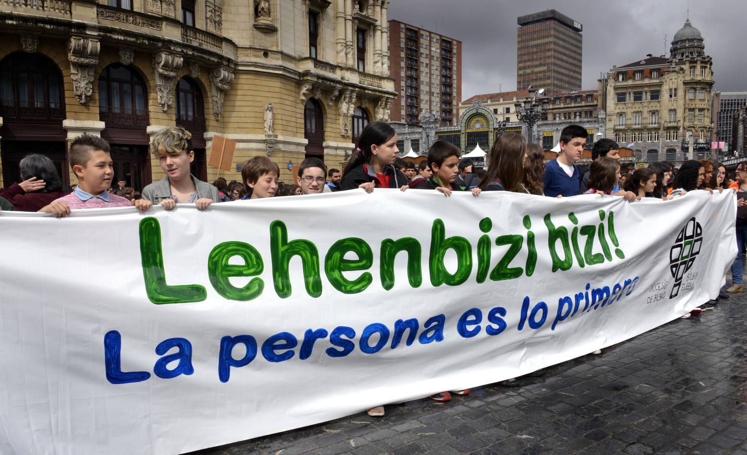 La Iglesia de Bizkaia se manifiesta por una &quot;economía más justa&quot;