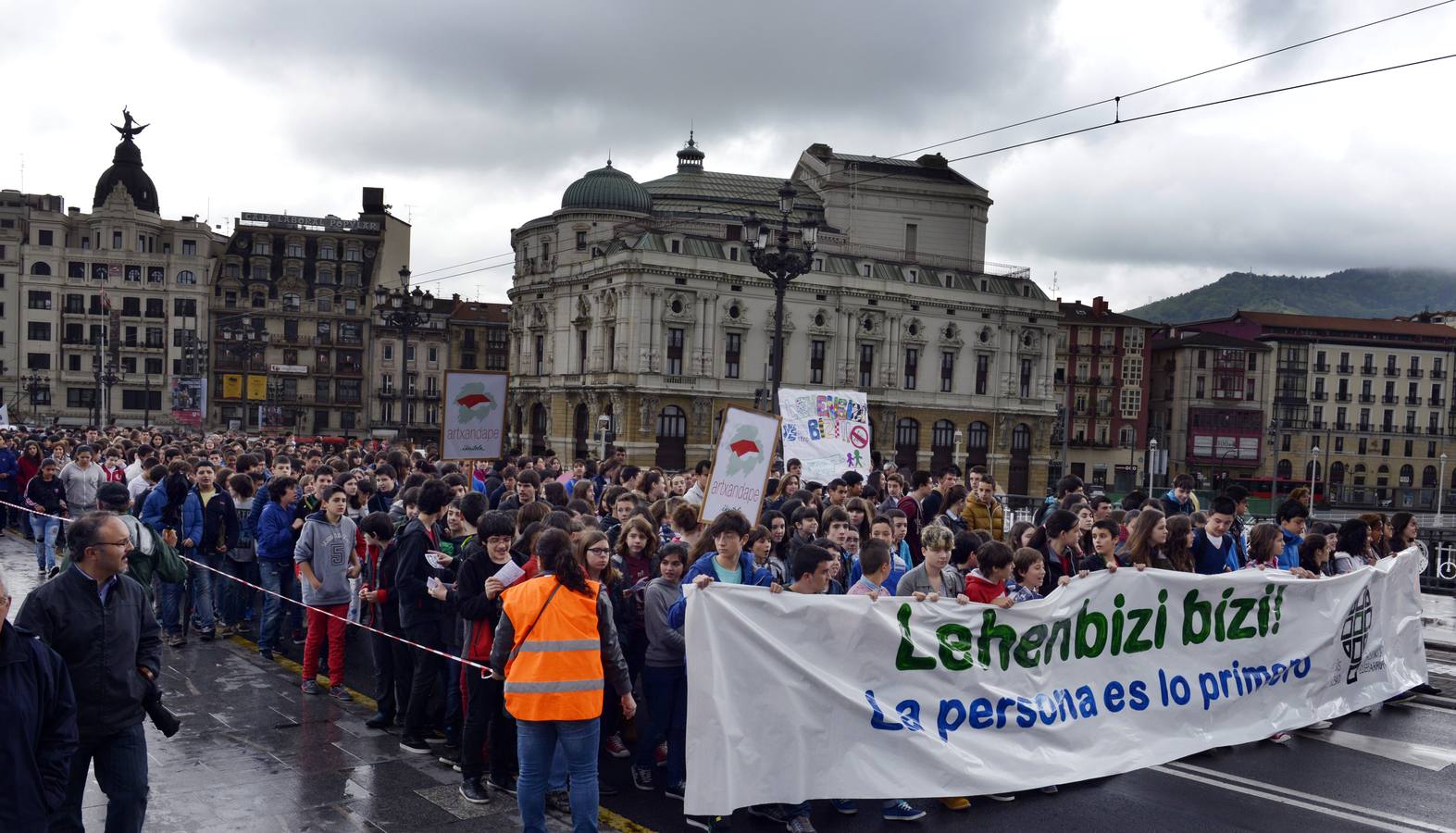 La Iglesia de Bizkaia se manifiesta por una &quot;economía más justa&quot;