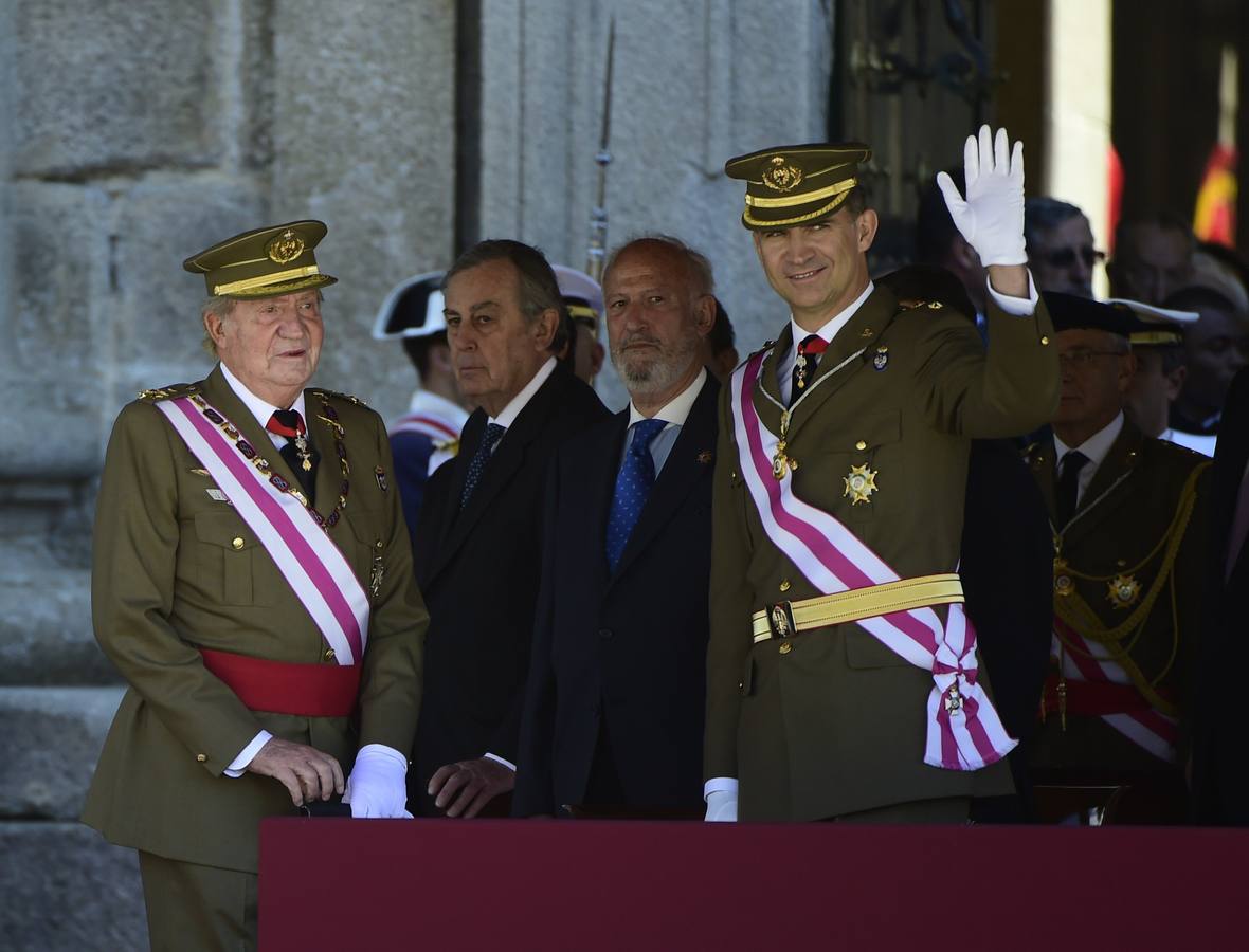 El Rey y el Príncipe coinciden en el primer acto oficial tras la abdicación