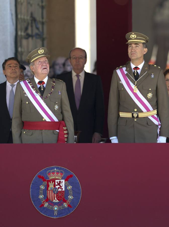 El Rey y el Príncipe coinciden en el primer acto oficial tras la abdicación