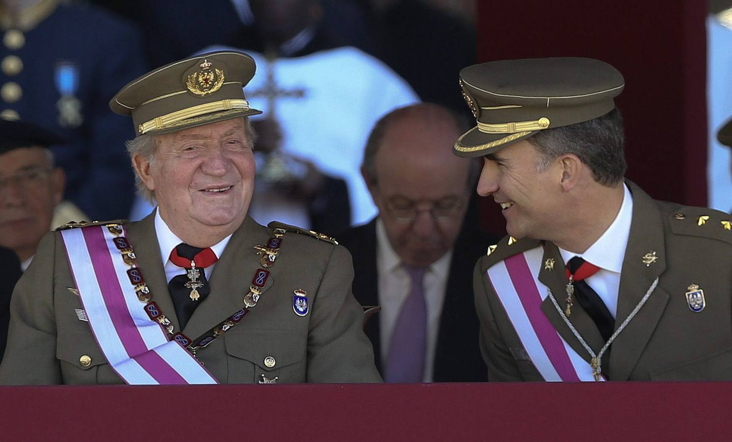 El Rey y el Príncipe coinciden en el primer acto oficial tras la abdicación