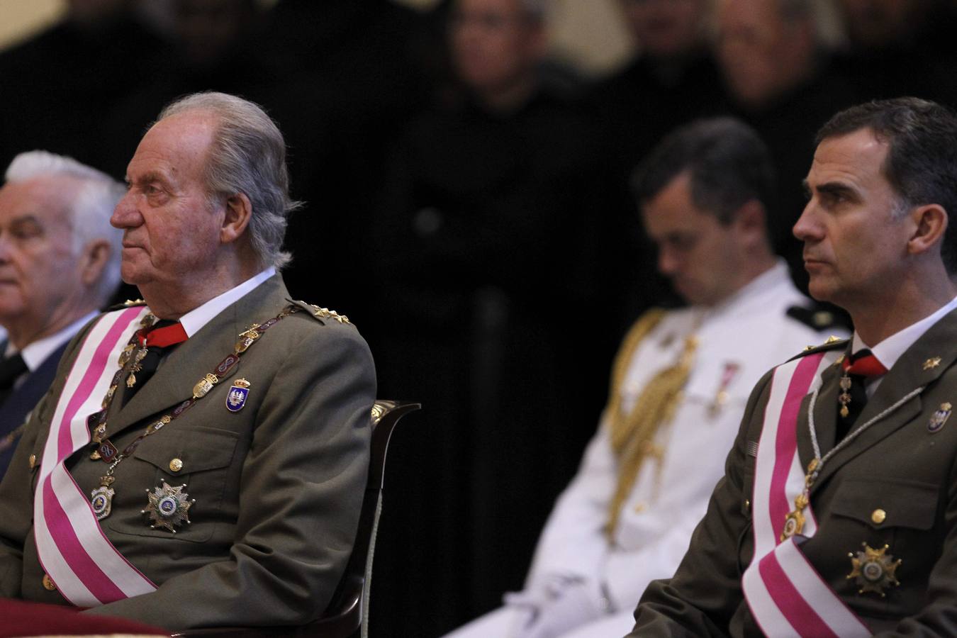El Rey y el Príncipe coinciden en el primer acto oficial tras la abdicación