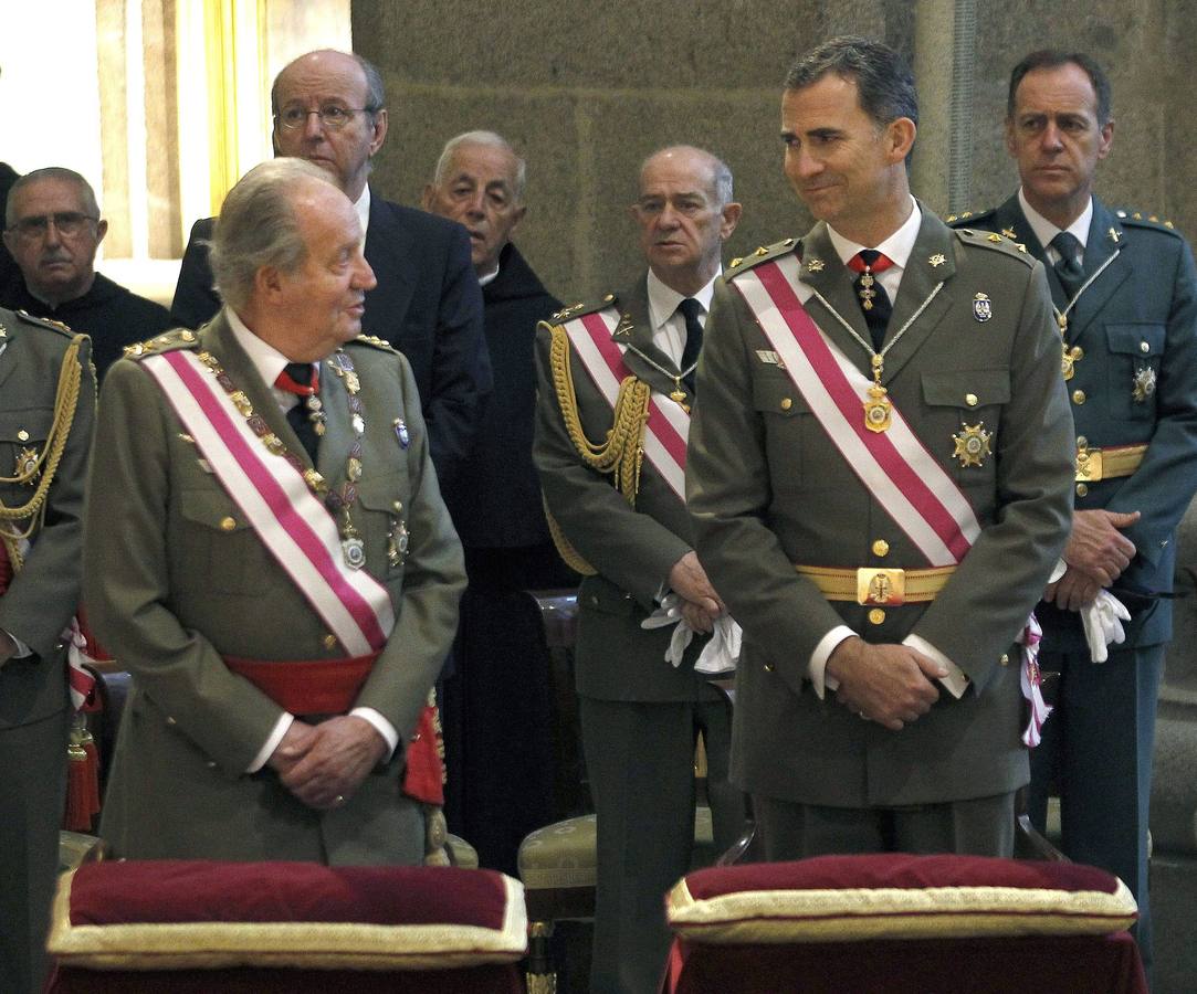 El Rey y el Príncipe coinciden en el primer acto oficial tras la abdicación