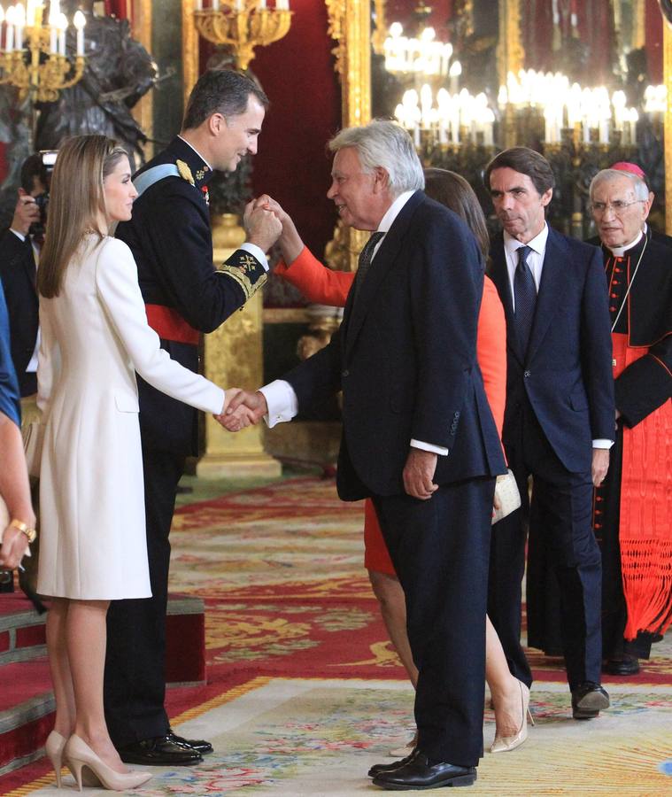 Recepción en el Palacio Real