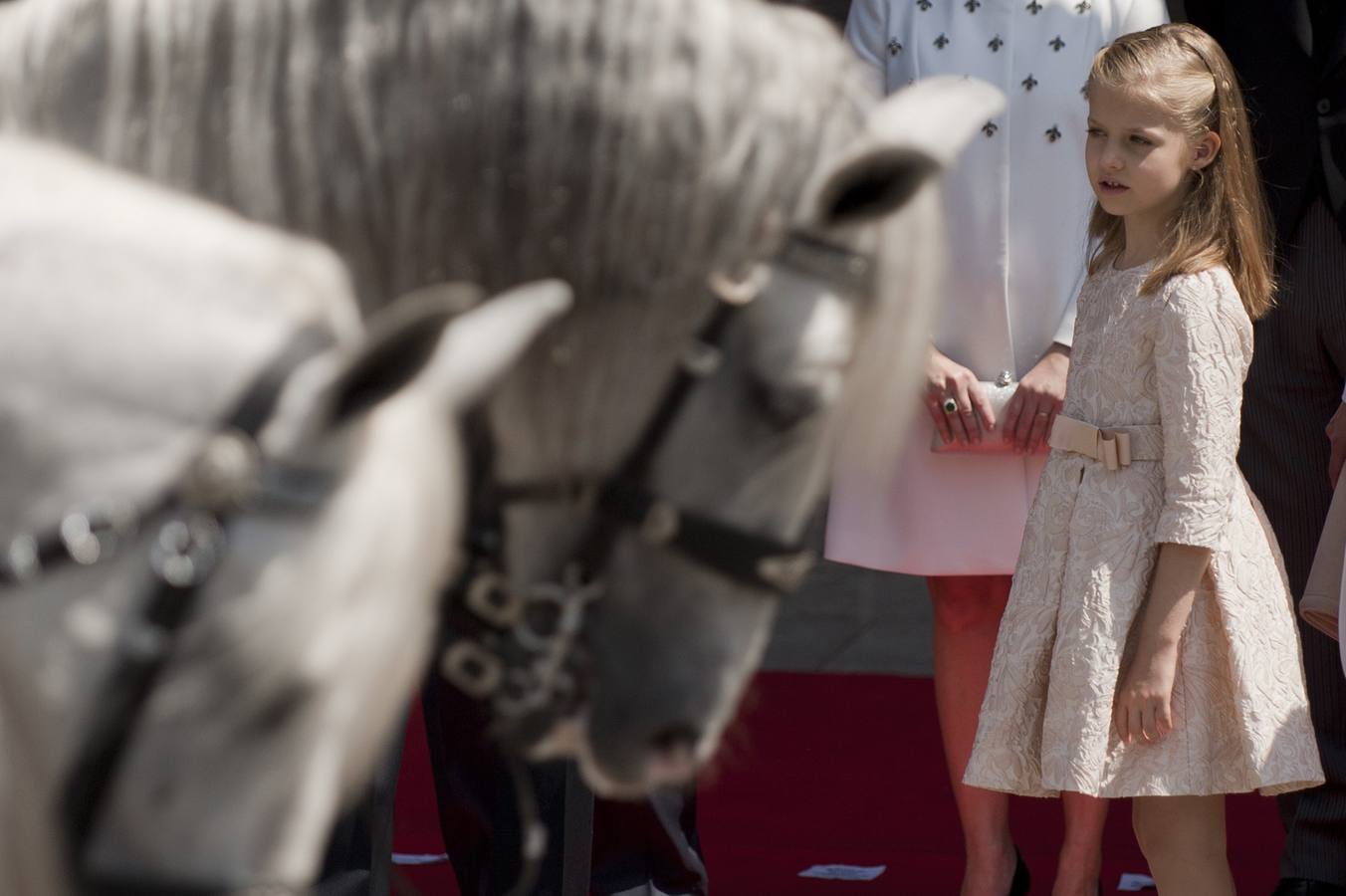 Leonor, con ocho años, la heredera más joven a un trono europeo