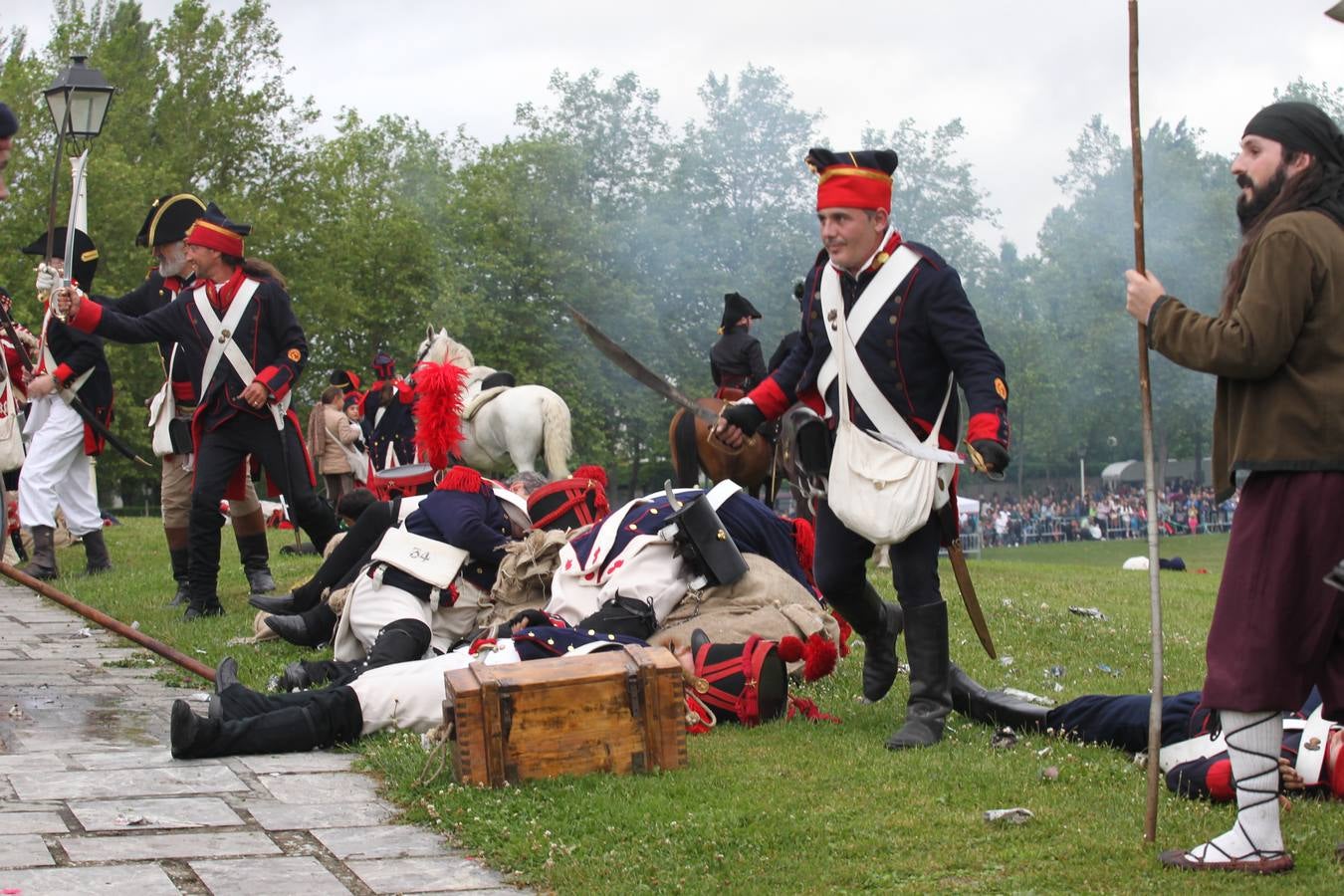Recreación de la batalla de Armentia