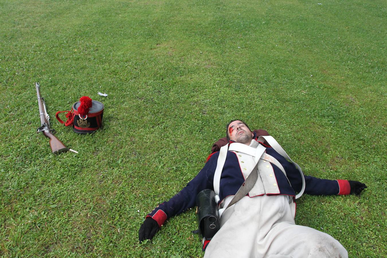 Recreación de la batalla de Armentia