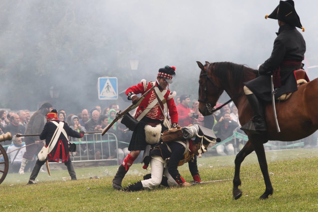 Recreación de la batalla de Armentia