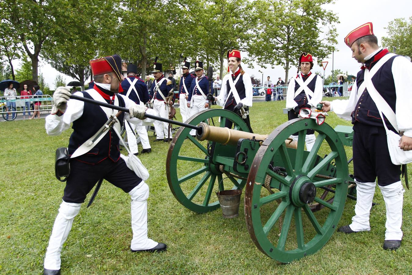 Recreación de la batalla de Armentia