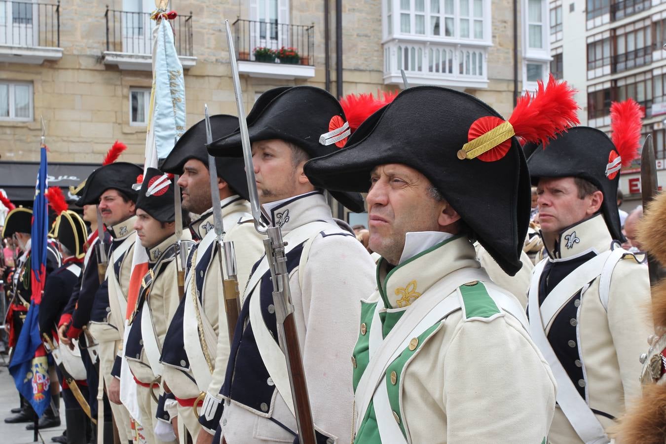 Batalla de Vitoria. Desfile