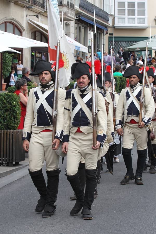 Batalla de Vitoria. Desfile