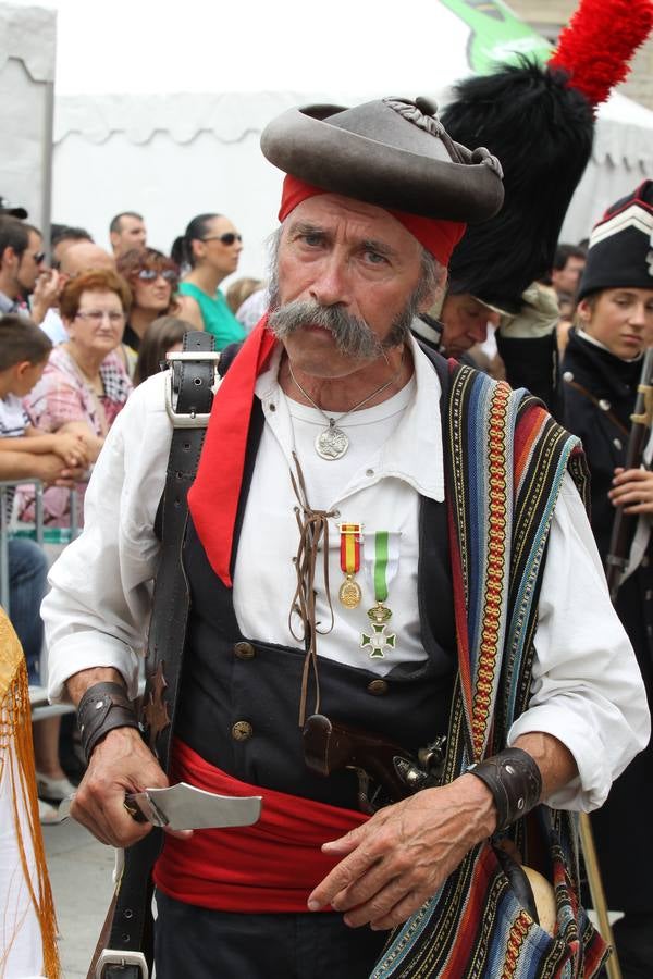 Batalla de Vitoria. Desfile