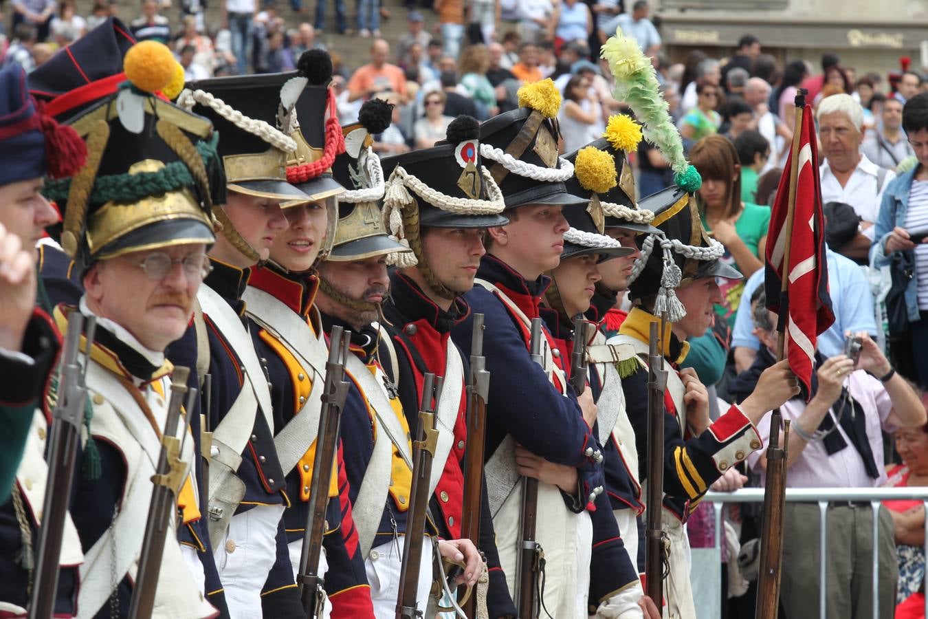 Batalla de Vitoria. Desfile