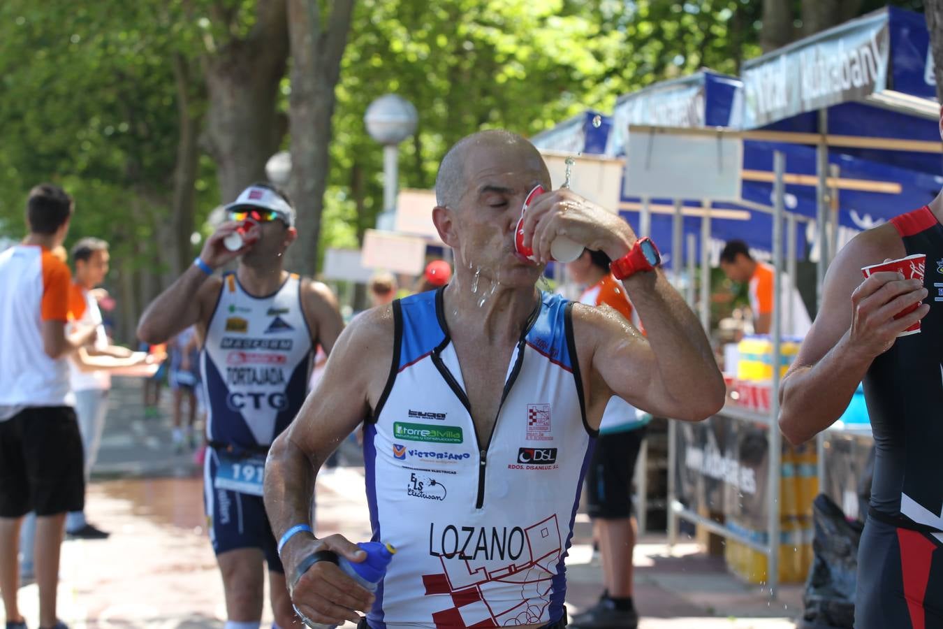 Los rostros del triatlón