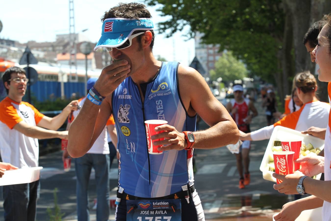 Los rostros del triatlón