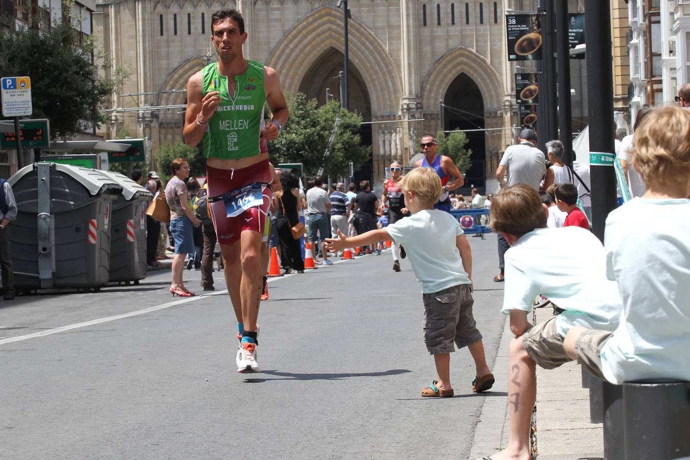 Los rostros del triatlón