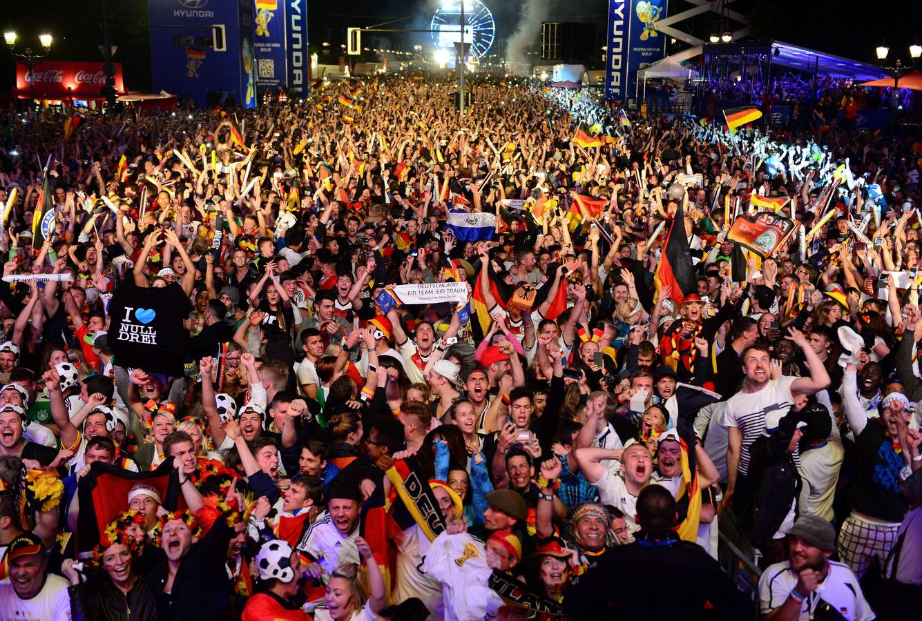 Alemania celebra su cuarto Mundial