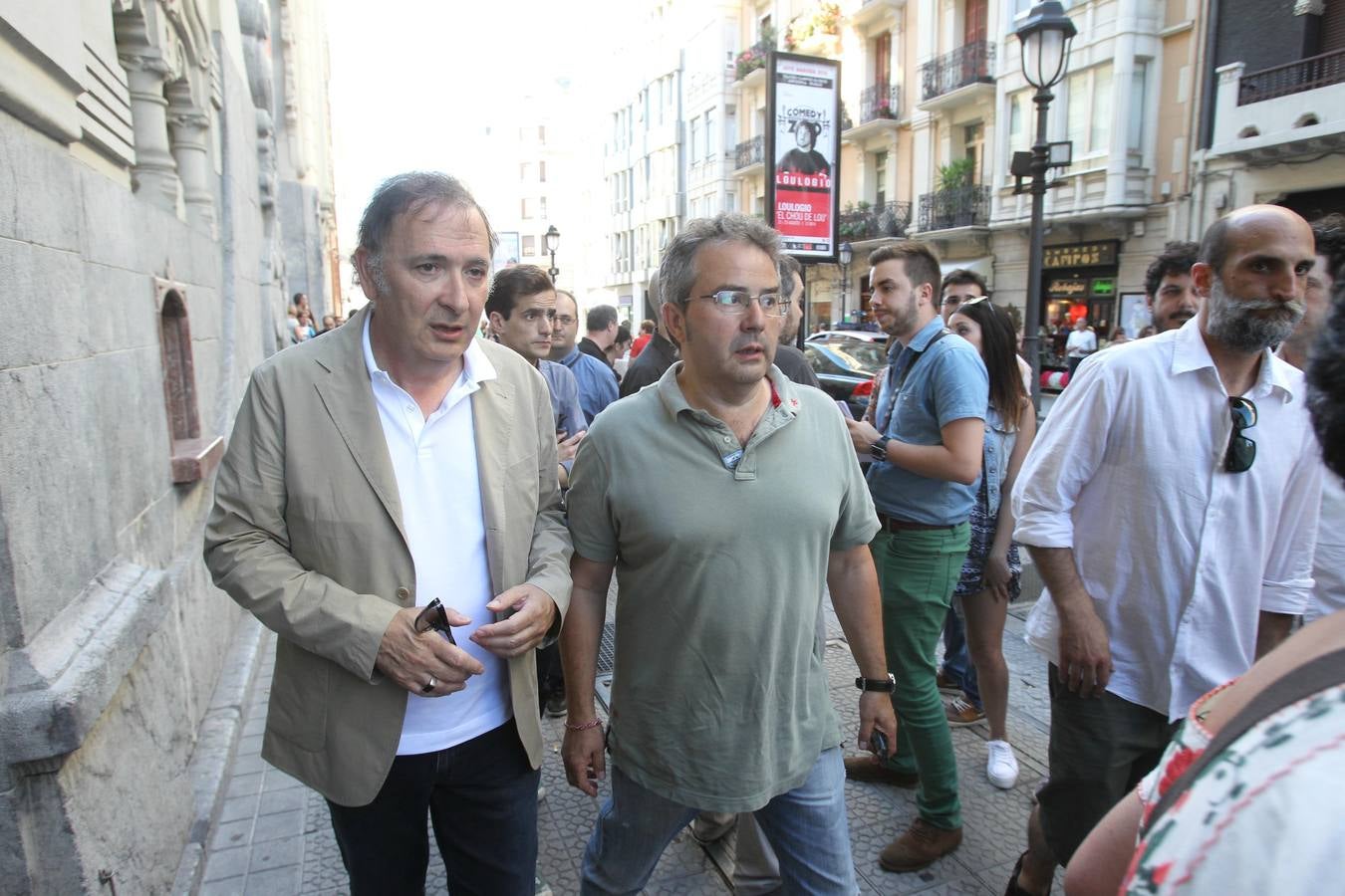 El mundo del cine, la televisión y el teatro acude a Bilbao a homenajear a Alex Angulo