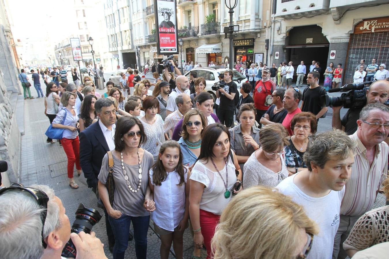 El mundo del cine, la televisión y el teatro acude a Bilbao a homenajear a Alex Angulo