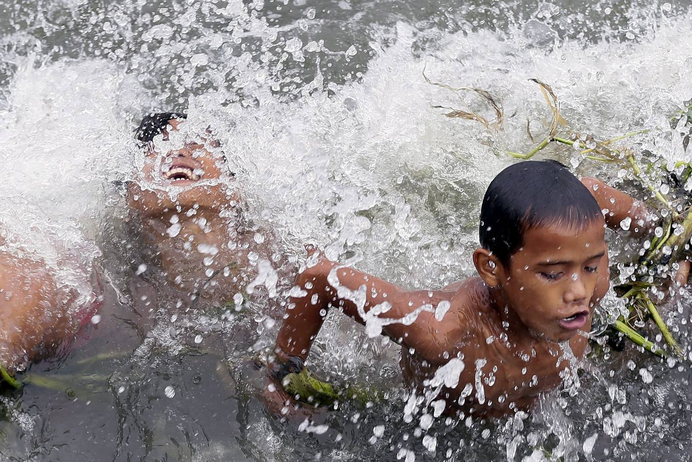 Inundaciones en Filipinas por los torrenciales aguaceros