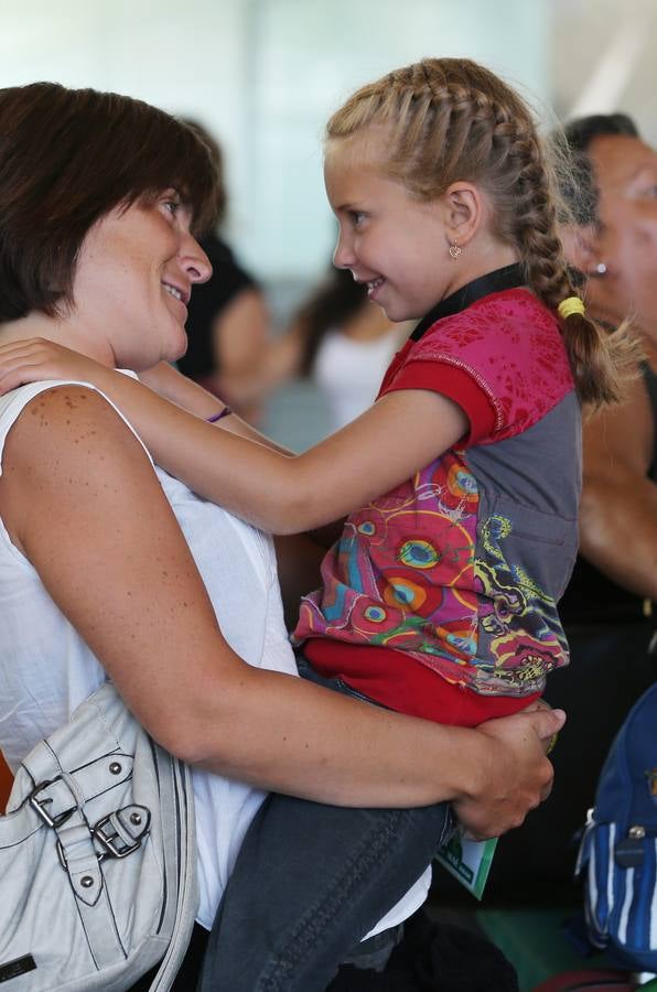 Los niños de Chernobil vuelven a casa