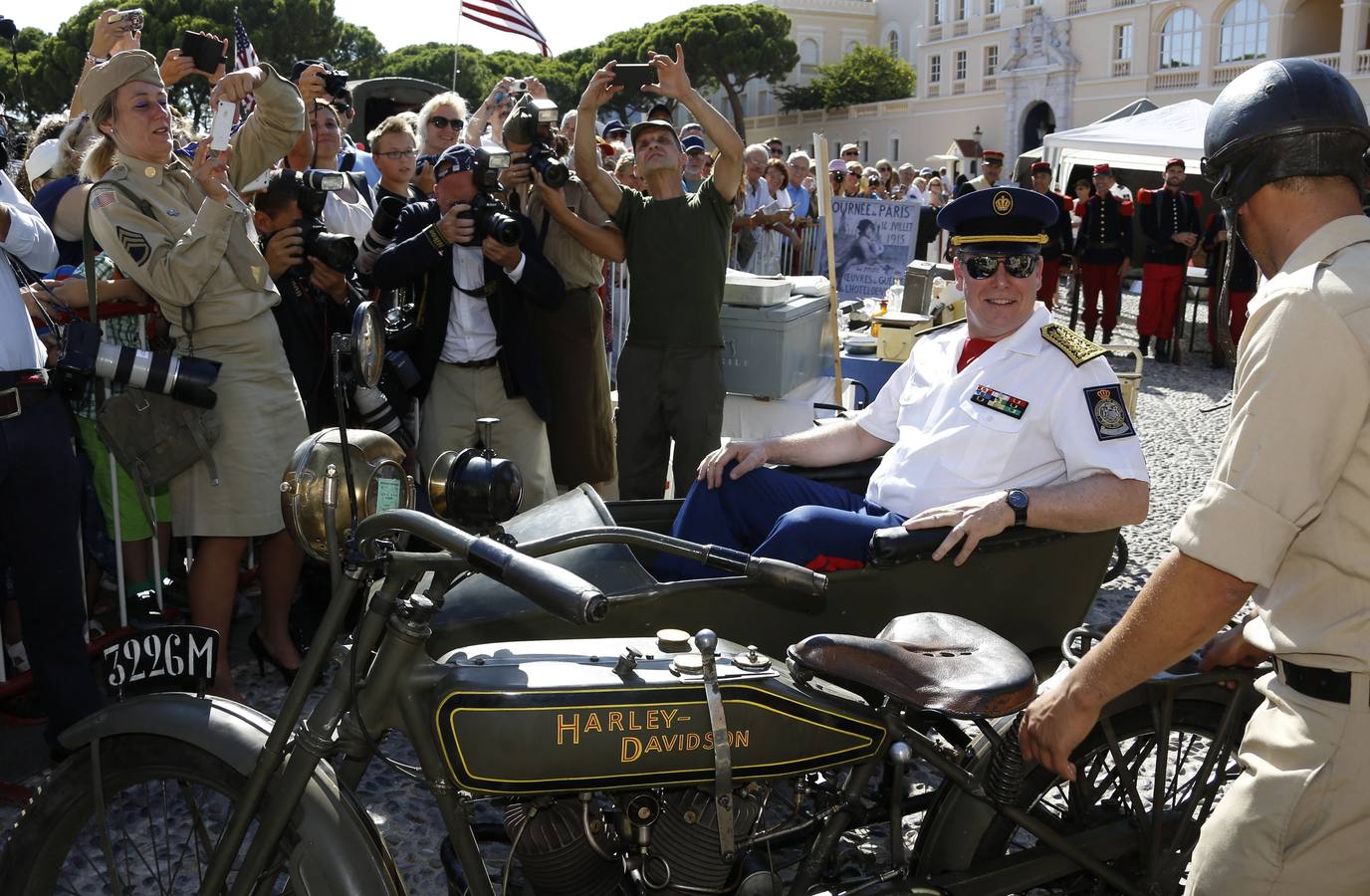 Alberto II celebra el 70 aniversario de la liberación de Mónaco