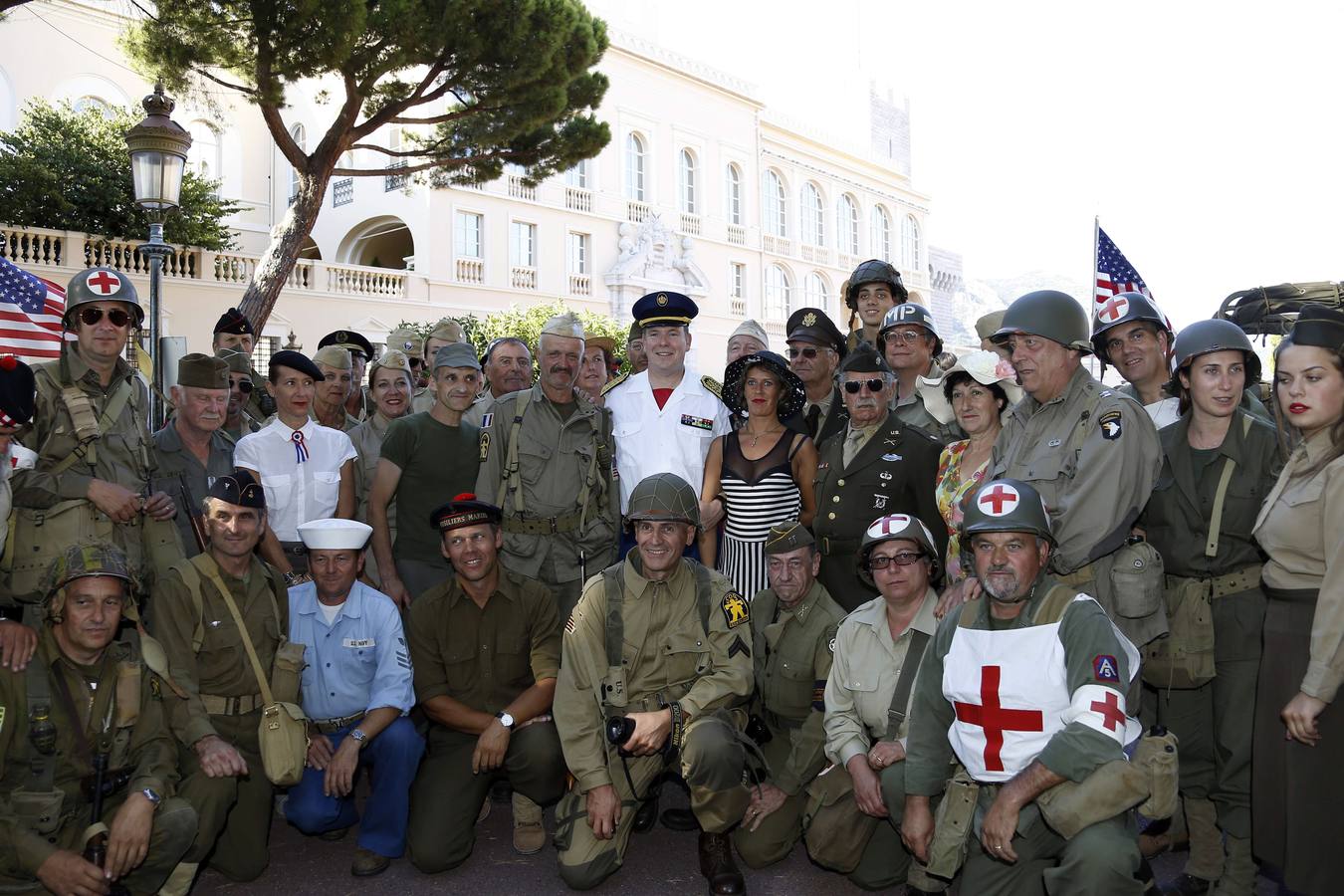 Alberto II celebra el 70 aniversario de la liberación de Mónaco