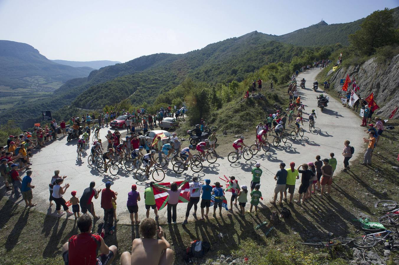 Fabio Aru logra la victoria en San Miguel de Aralar