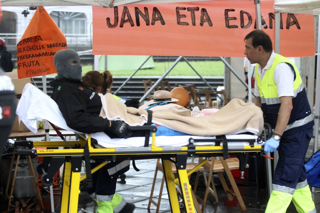 La Ertzaintza detiene a los cinco procesados de Segi