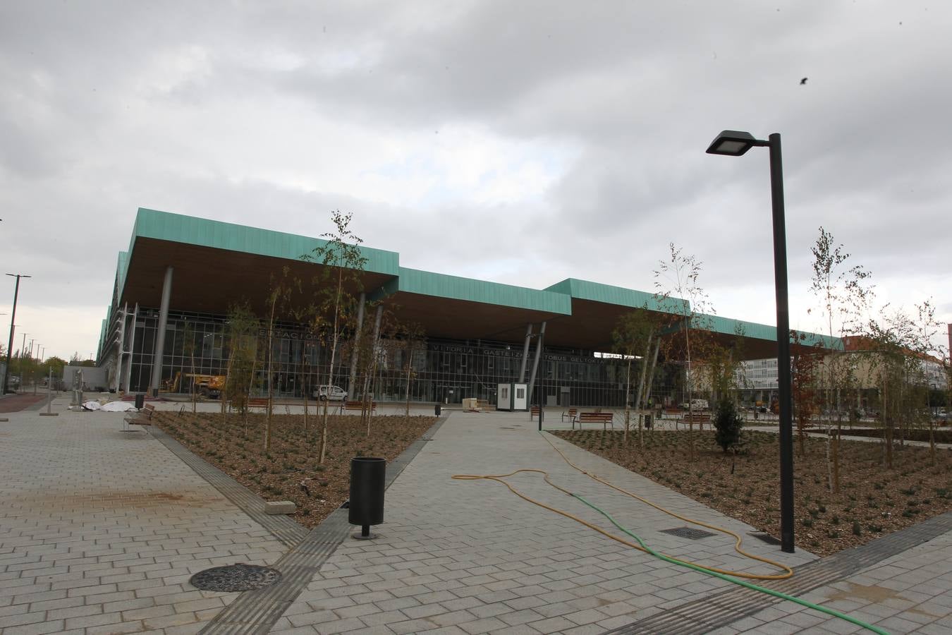 Así ha quedado la nueva estación de autobuses de Vitoria