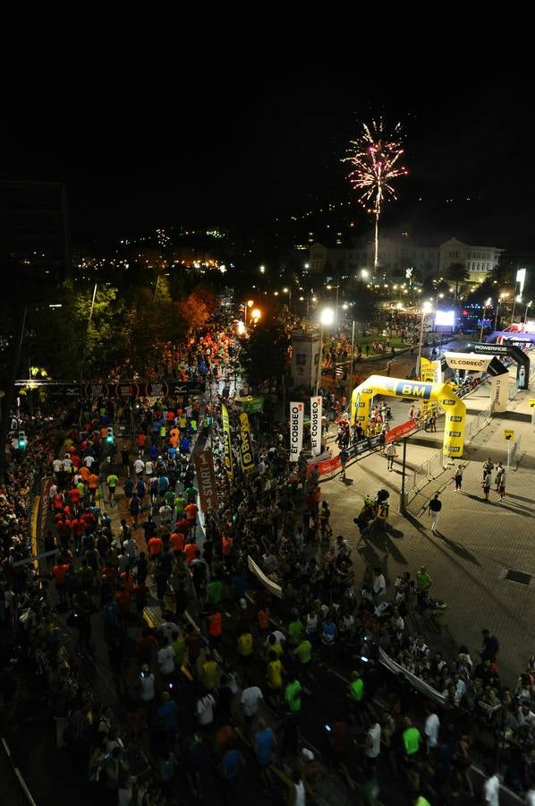 De maratón por Bilbao a la luz de las estrellas